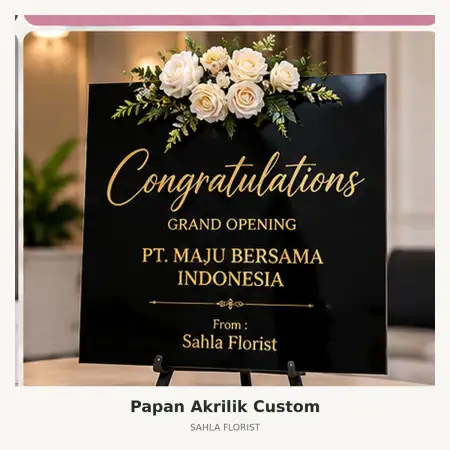 Papan Bunga Akrilik Rs Eka Hospital Bsd